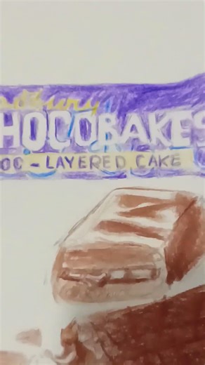 Realistic cake drawing #Please like ,share and subscribe
