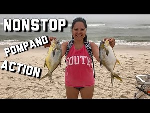Epic Day Pompano Fishing in Gulf Shores Alabama