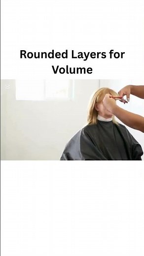 How to Cut Rounded Layers for Volume | Step-by-Step Women’s Haircut Tutorial