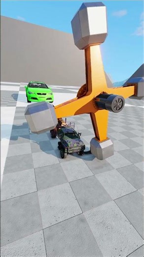 Little BIG Cars vs Giant Spinner