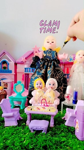 Barbie Doll Makeup Tutorial | Doll Getting Ready Video