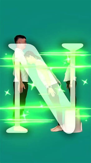 Human Letter N