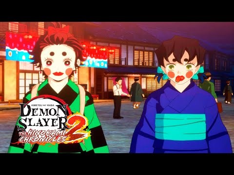 Inosuke Dresses As A Girl | Demon Slayer The Hinokami Chronicles 2 Game
