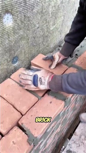 Perfect Bricklaying Technique | Satisfying Masonry Work with Trowel & Bricklaying Line.
