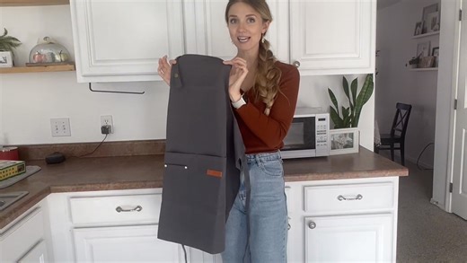 Watch Apron for Men Women with Adjustable Straps and Large Pockets on Amazon Live