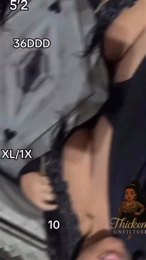 Thickemsunfiltered on Instagram: "5’2 but built like a whole problem 😌 36DDD and still out here turning heads in an XL like it’s couture. Baby this body ain’t “too much,” it’s exactly enough — just not for everybody 😭 If you tired of fighting your jeans, hiding your curves, or feeling like confidence gotta come with a filter — the Fine Girl Playbook (Thick Edition) and Thick Girl Survival Guide got you covered 💅🏾 and if you tryna step into your main character ener