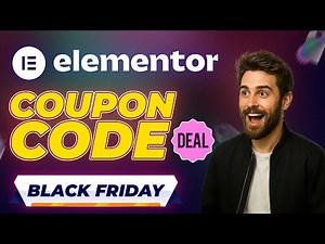 Elementor Pro Coupon Code 2025 - Black Friday Deals – Save 20% on Website Builder