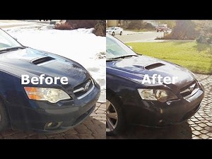 4th Generation Subaru Legacy Headlight Removal/Swap