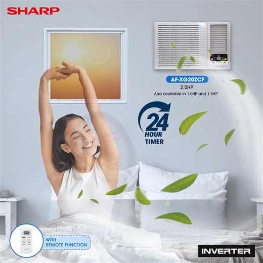 Window Type Inverter Air Conditioner Upgrade your daily living with the ultimate in-home comfort: the Sharp Air Conditioner. Designed for the modern lifestyle, this sleek cooling solution keeps you cool effortlessly and saves energy with its innovative inverter technology. Enjoy personalized comfort with features like a 24-hour timer and easy-to-use remote control. Elevate your surroundings with the perfect blend of convenience and efficiency. For more product info, please visit our website: htt