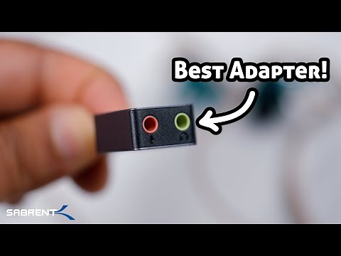 SABRENT USB Type C Audio Adapter Showcase | AU-UCMA