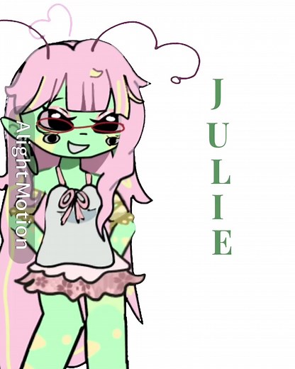 J U L I E , I’m Julie! #JULIE #fyp #gacha #animation #viral? #poppy #alightmotion