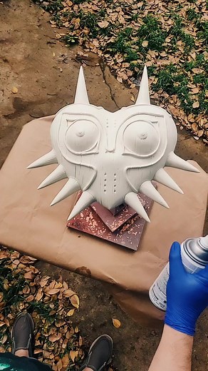 One Hour Majora's Mask Painting in 60 Seconds