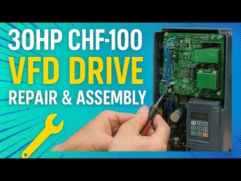 30HP VFD Drive Repairing & Full Assembly | Step by Step Guide