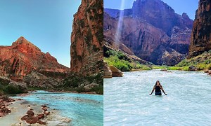 This 5.8-Mile Hike Leads to the Most Insane Crystal Blue Waters in All of Arizona