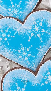 94K views · 1K reactions | I used @sweetsticksau edible paint with a crumpled piece of plastic wrap to create a frosty look on these Valentine's Day cookies ❄ The recipes and tutorial are in the Cookie Art Club! | SweetAmbs | Facebook