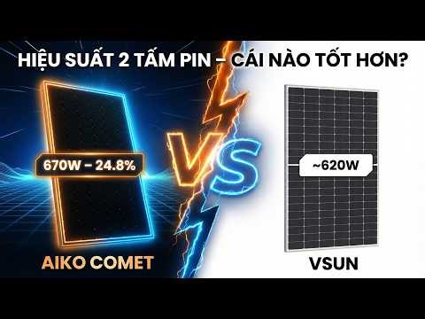 Tấm Pin Công Nghệ Mới 2026 Nhìn Bề Mặt Khác Hoàn Toàn | BigBang Solar