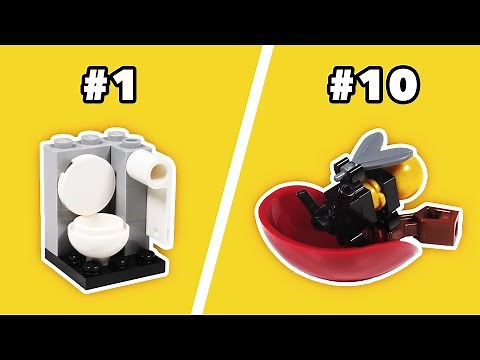 10 LEGO Ideas You Can Make With 10 Pieces or Less! #2
