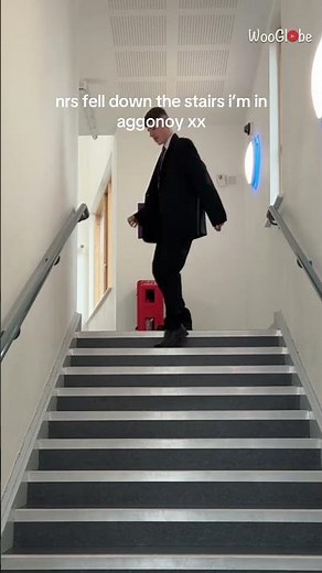 Dance Fails: Epic Shuffle Dance Mishap on Stairs || WooGlobe