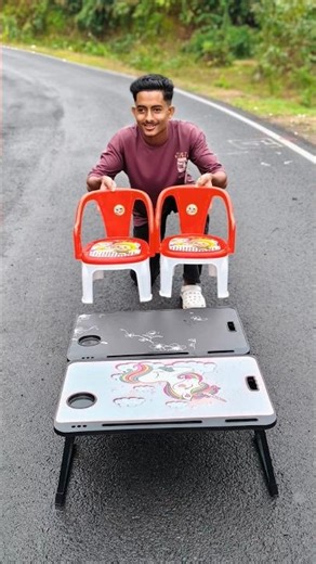 Mini Folding Study Table Vs Big Folding Study Table Vs Mini Chair Unboxing Review|