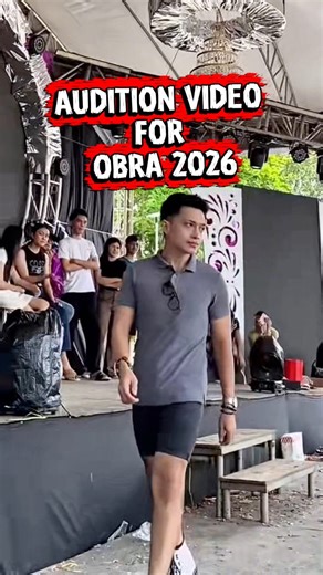 Kung sasali pa daw ako sa OBRA fashion Show 2026 ? 🫣 #Obra2026 | Christopher D. Hagnaya Jr.