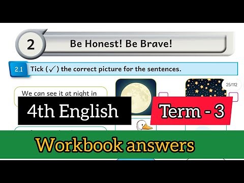 4th std English workbook answers | 4th English term 3 unit 2 workbook answers 2024 - 2025