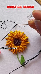 Learn hand Embroidery with Me !! | ThreadsKalakari