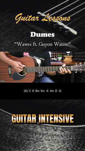 Tutorial Chord Gitar Dumes ft. Guyonan Waton