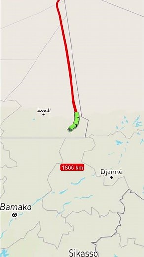 Map of Mauritania