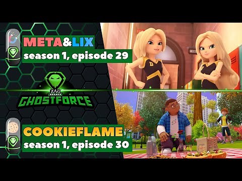 🇺🇸«Ghostforce» | 🧲Meta&Lix and Cookieflame🍪| season 1 | episodes 29-30 | in english #ghostforce