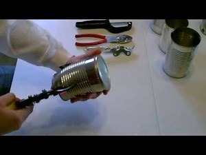 DIY Hobo stove - The Homemade "Soup Can" Cookstove (stove #1) - Simple Instructions