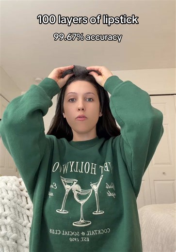 #100lipstick #layers #makeup #challenge | 100 Layers Of Lipstick