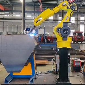 [Hot Item] Automatic Transformer Tank Welding Robot Transformer Corrugated Fin Radiator Fin Welding Robot