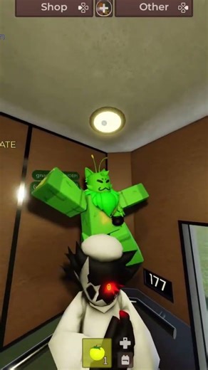 gnarpy dancing on folly's head (I ship them)