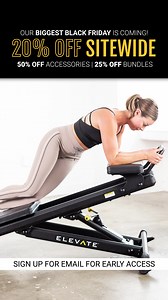 Our biggest BLACK FRIDAY sale ever is coming  Sign up for email to get first access! It's time to take your workout to the next level with Total Gym. | Total Gym | Facebook