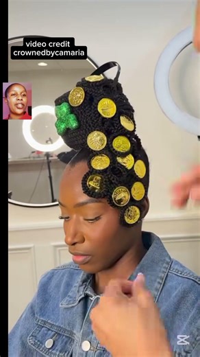 Jaw dropping hairstyle tutorial and transformation #hairtransformation #hairtutorial