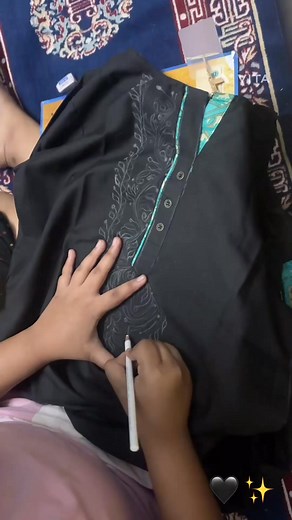 Created with love❤️✨ #schoolproject #febric #art | Rupa Roy