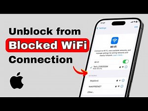 How to Unblock your Mobile Device from Blocked WiFi Connection