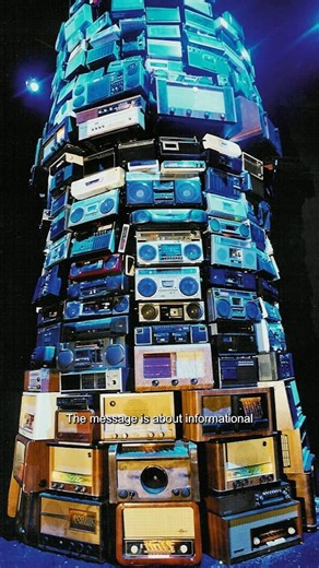 Babel, but with radios #art