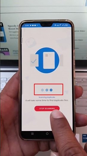 Delete Duplicate Files on Android 📱 | Free Storage in 1 Tap! #shorts