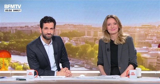 Perrine Storme et Dominique Tenza, nouveaux matinaliers de BFMTV : "Devenir un duo à l'écran, ça s'apprend"