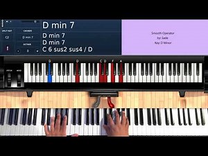 Smooth Operator (by Sade) - Piano Tutorial