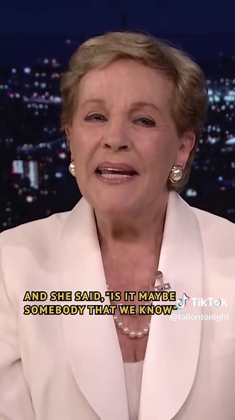 Julie Andrews on the moment her grandson realized she was Mary Poppins: “He was thrilled.” #FallonFlashback #FallonTonight #TonightShow #JulieAndrews #MaryPoppins Original Air Date: July 15th, 2022