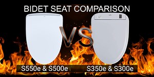 TOTO S550e (SW3056) and S500e (SW3046) Washlets vs. s300e and s350e Washlets
