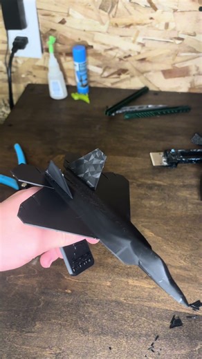 3d printed f-22 #3dprinting #diy #ihavethisthingwithplants #lifeisbutadream #3dprintingmachine