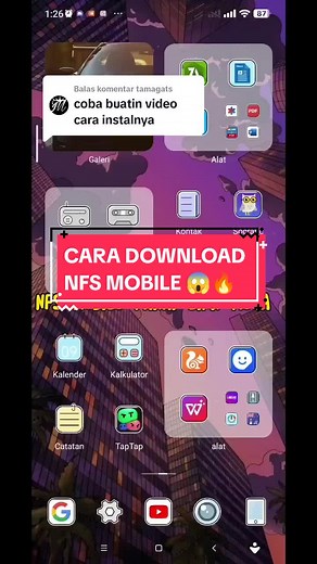 Tutorial Lengkap Cara Download NFS Mobile di Android