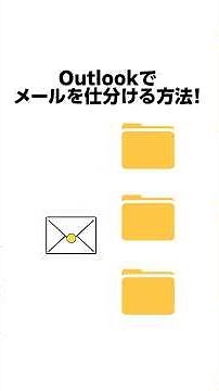 【Outlook】メールを仕分ける方法 #windows #windows11