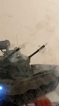 German Gepard Tank in Action Haya