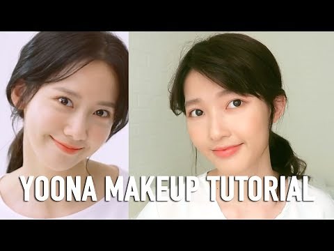 YOONA MAKEUP TUTORIAL (SWEET PEACH) - Cindy Thefannie