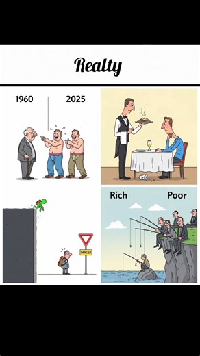 4 Brutal Cartoons That Perfectly Explain Modern Society | Wealth, Disrespect, & Class Divide
