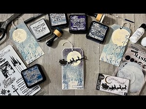 Ten Minute Tag - Christmas Eve with Tim Holtz products